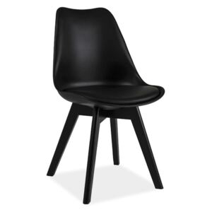 SIG Jídelní židle KRIS II černá/černá