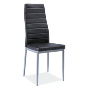 SIG Jídelní židle H261 černá/aluminium
