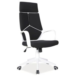 SIG Kancelářská židle Q-199 černá/bílá - poslední kus