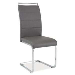 SIG Jídelní židle H441 šedá ekokůže