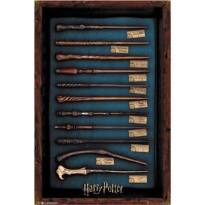 Plakát Harry Potter - Hůlky