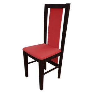 Židle JK19A, Barva dřeva: ořech, Potah: ekokůže Soft 010