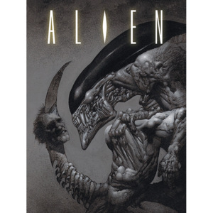 Obraz na plátně Vetřelec (Alien) - Head on Tail, (60 x 80 cm)