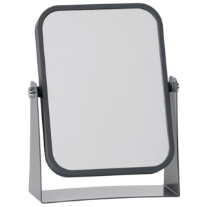 ZONE Kosmetické stolní zrcadlo šedé