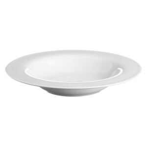 Bílý polévkový porcelánový talíř Price & Kensington Simplicity, ⌀ 21,5 cm