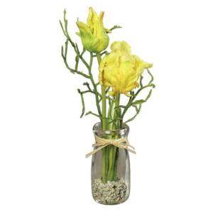 UMĚLÁ KVĚTINA tulipán 25 cm - Dekorace