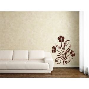 Samolepky na zeď - Květina elegant - dekorace-steny.cz - 60 x 80 cm - 106