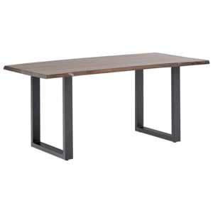 JÍDELNÍ STŮL, cassia siamea, přírodní barvy, černá, 180/90/75 cm Landscape - Dřevěné stoly