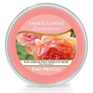 Yankee Candle - Scenterpiece vosk Sun-Drenched Apricot Rose 61g (Doširoka rozkvetlá vůně jemných růžových lístků a chutné šťavnaté meruňky.)