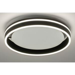 Stropní designové LED svítidlo Malaga 40 Black (Nordtech)