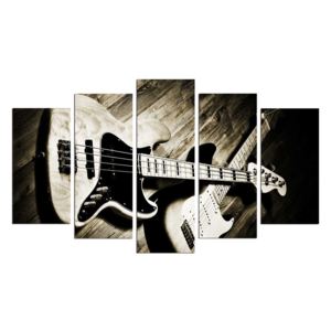 Vícedílný obraz Guitar, 110 x 60 cm
