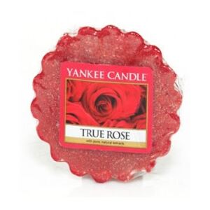 Yankee Candle - vonný vosk True Rose 22g (Opravdová růže. Svůdná, sytá a sametová. Tak nádherně voní jen kytice neposkvrněných rudých růží.)