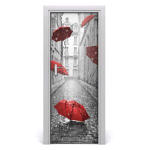 Fototapeta samolepící na dveře deštník Francie