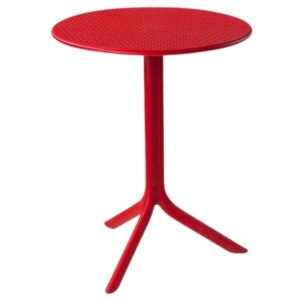 NARDI Červený zahradní stolek Step 60,5 cm