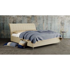 Materasso FRANCESCA - designová čalouněná postel (typ potahu A)