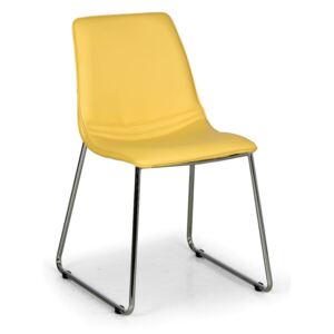 Židle SPRING 3+1 ZDARMA, žlutá