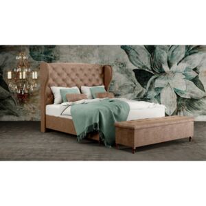 Materasso MELVA - designová čalouněná postel (typ potahu A)
