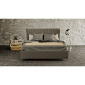 Materasso BELLATRIX - designová postel s čalouněným čelem (typ potahu A)