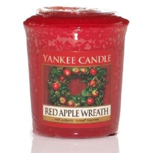 Vonná votivní svíčka Yankee Candle Red Apple Wreath 49g/15hod