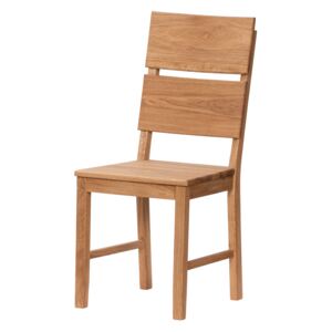 Masivní dubová židle Karla Olej