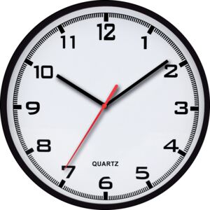 EMPEN Nástěnné hodiny Endy, variace barev barva hodin: černá E01.2479.90.A