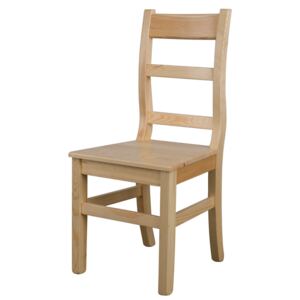 Drewmax dřevěná židle KT114 masiv borovice