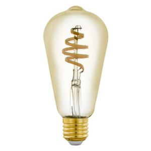 LED chytrá filamentová žárovka, E27, ST64, 5,5W, 2200-6500K, 400lm, teplá-studená bílá Eglo LM_LED_E27 12583