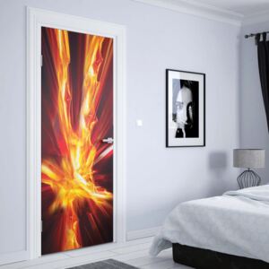 GLIX Fototapeta na dveře - Modern 3D Energy | 91x211 cm