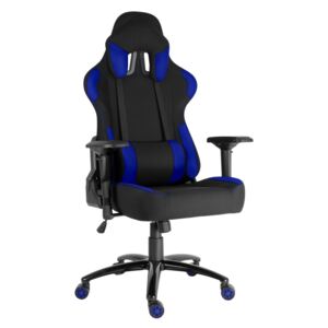 Herní židle RACING PRO ZK-036 TEX černo-modrá