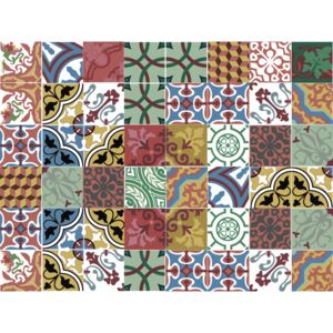 FLOORART Vinylový koberec Mosaico collage 90x110