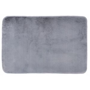 Koupelnová plyšová předložka OSLO TPR 50x75 cm - šedá