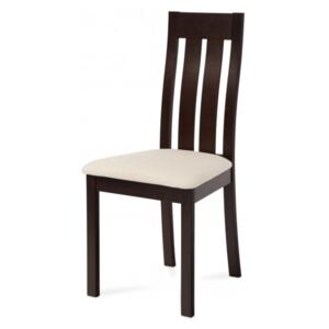 Jídelní židle BELA ořech/krémová