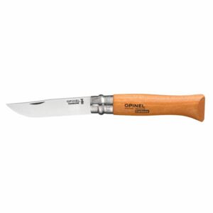 Zavírací nůž vr n°09 carbon, 9 cm Opinel (barva-přírodní dřevo)