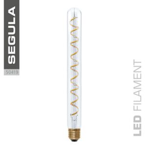SEGULA LED Tube 300 Spirale 12W(45W) / E27 / 550lm / 2200K / stmívatelné / B (50419-S) - Segula LED žárovka 50419 230 V, E27, 12 W = 45 W, teplá bílá, B (A++ - E), stmívatelná
