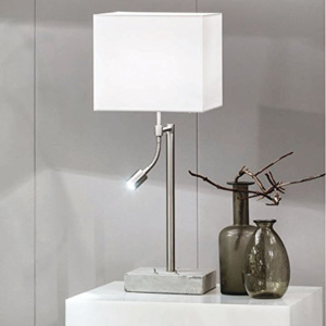 Light & Living Stínidlo na lampu 50-50-38 cm POLYCOTTON bílé