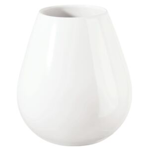 ASA Selection Keramická váza Ease bílá, 16x18 cm