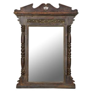 Sanu Babu Zrcadlo v rámu z teakového dřeva, 117x12x154cm