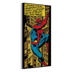 Obraz na plátně Marvel Spiderman (Swinging Through The Concrete) 50x100 WDC93095