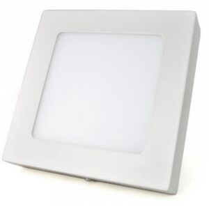 BRG Prisadený LED panel 24W Teplá biela, biely rám