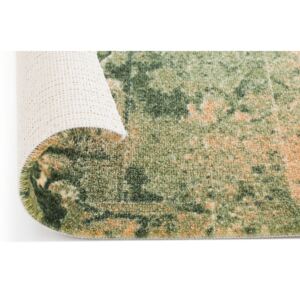 Metrážový koberec GRANDE RETRO zelený - 400 cm