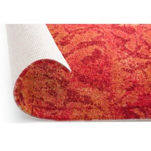 Metrážový koberec GRANDE RETRO červený - 400 cm