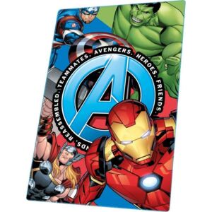 EUROSWAN Fleece deka Avengers Heroes Polyester, 100/150 cm