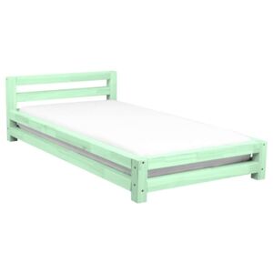 Benlemi Jednolůžková postel Modern 80x190 cm Barva: Pastelová zelená
