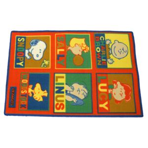 Cz-Holtex Dětský kusový koberec Snoopy 2 vícebarevný Rozměry: 80x120cm