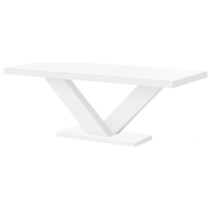 Jídelní stůl VICTORIA MAT, bílý (Moderní jídelní stůl)