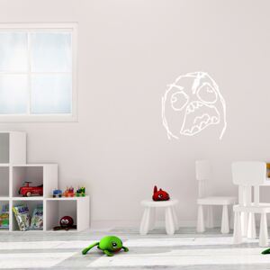 Samolepka na zeď SABLO - Meme Angry 57x60 cm
