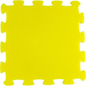 Pěnový koberec Uni-Form silný, jednotlivý díl - Žlutá