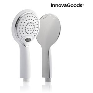 LED sprchová hlavice s čidlem a ukazatelem teploty InnovaGoods