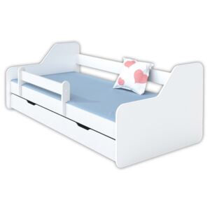 Dětská postel Dione 160x80 bílá (s úložným prostorem)
