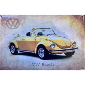 Cedule VW Beatle 30cm x 20cm Plechová cedule